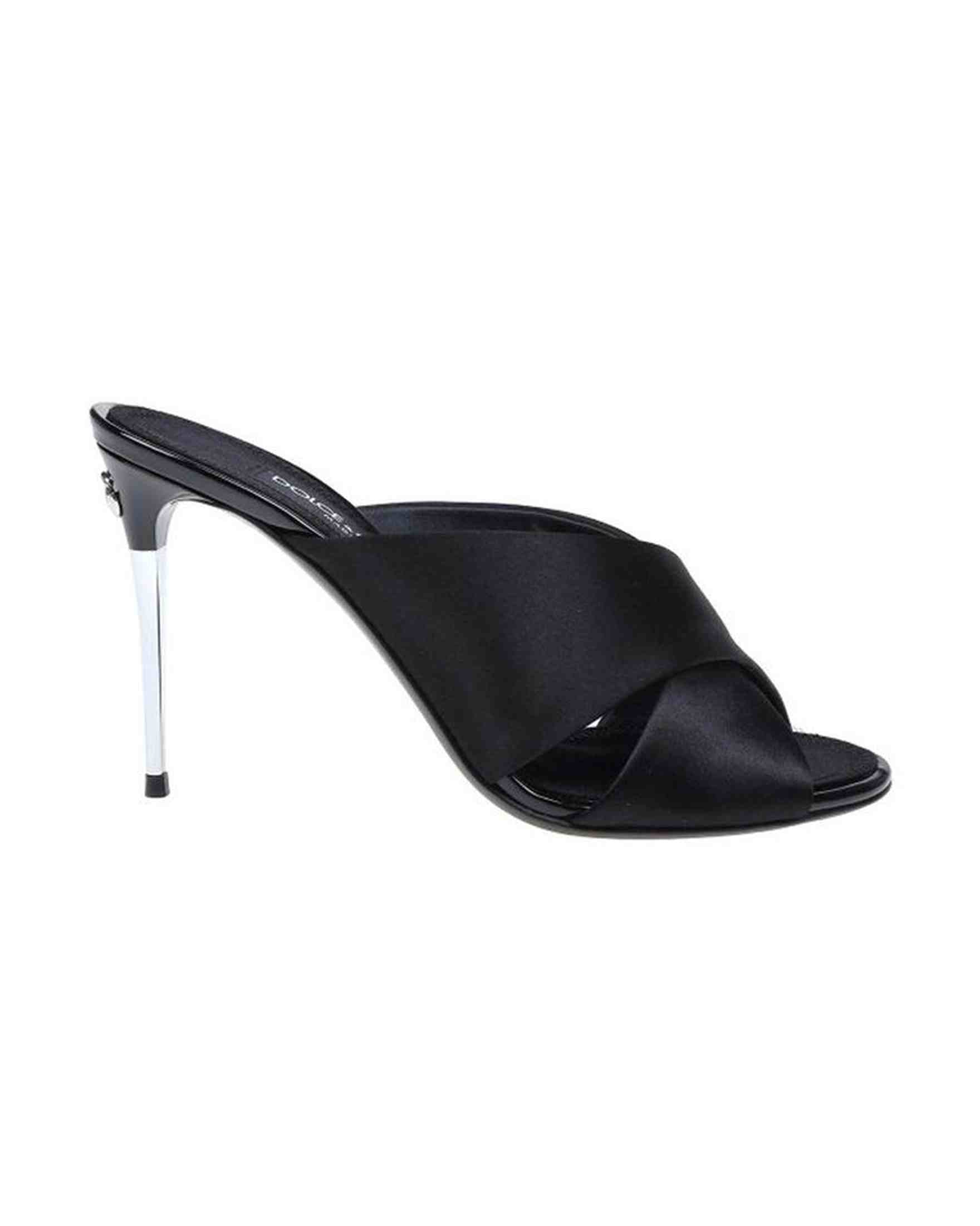Dolce & Gabbana Satin Keira Sandals Glam Steals