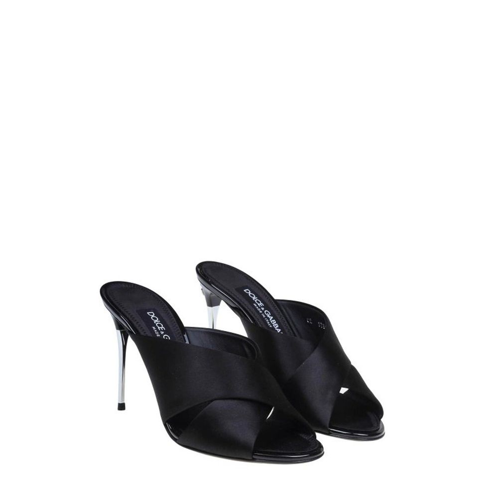 Dolce & Gabbana Satin Keira Sandals Glam Steals