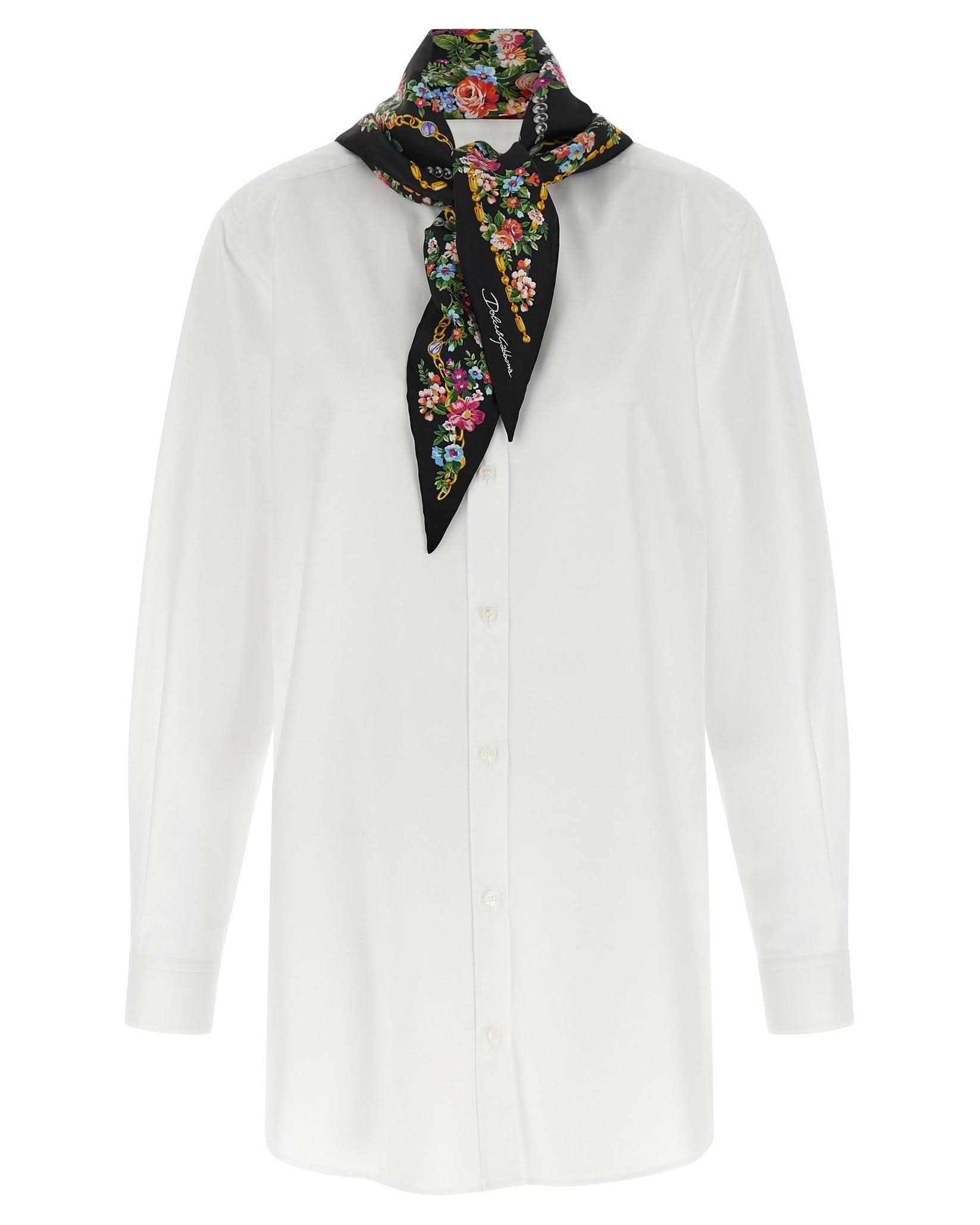 Dolce & Gabbana Shirt Scarf Glam Steals