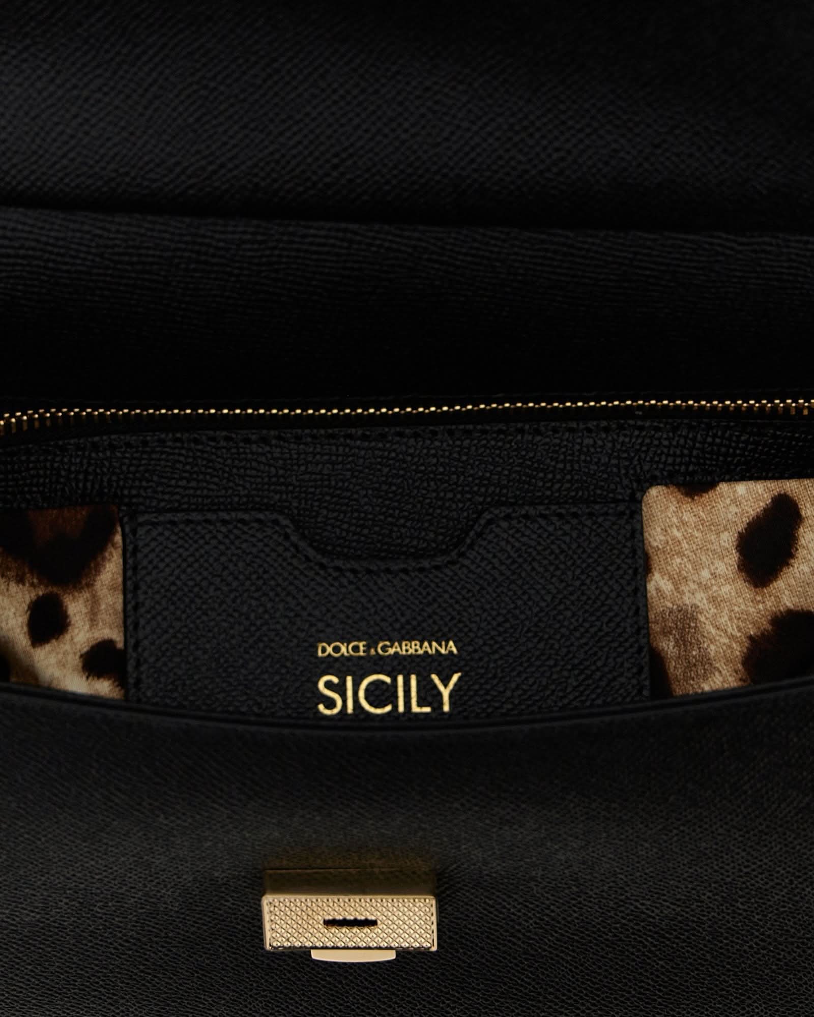 Dolce & Gabbana Sicily Large Handbag Glam Steals