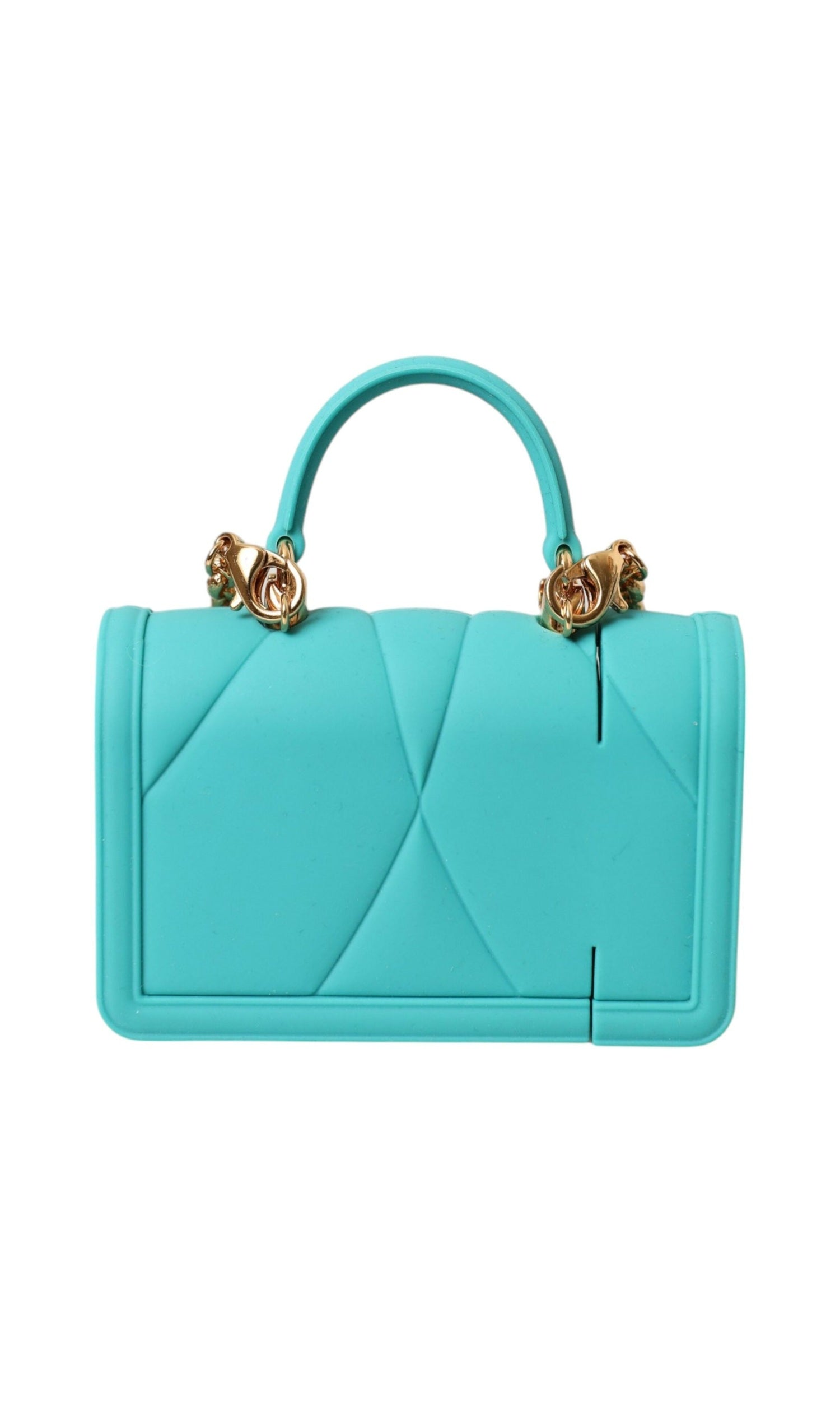 Dolce & Gabbana Silicone Devotion Heart Cover Bag Airpods Turquoise Case Glam Steals