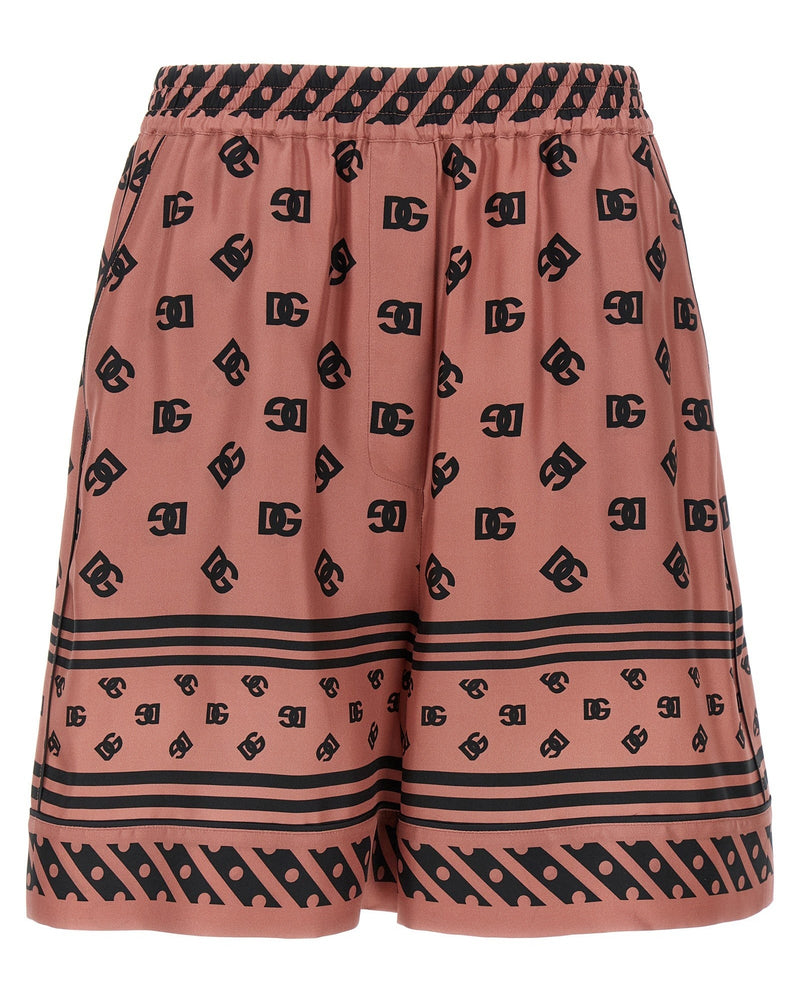 Dolce & Gabbana Silk Bermuda Shorts Glam Steals
