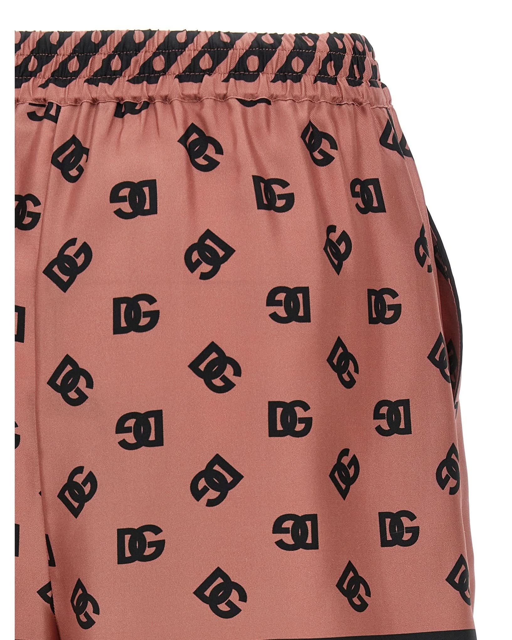 Dolce & Gabbana Silk Bermuda Shorts Glam Steals