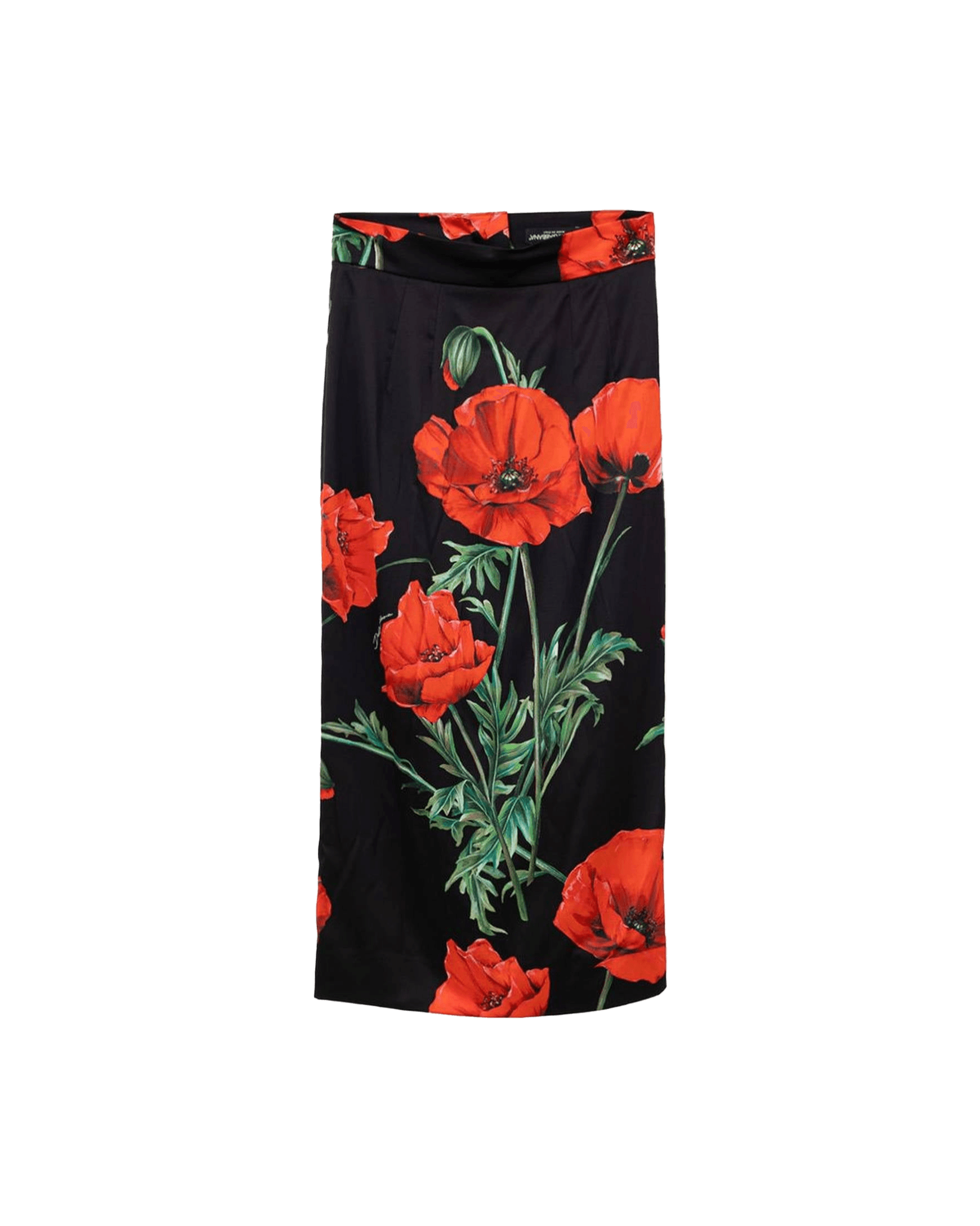 Dolce & Gabbana Silk Bicolor Skirt Glam Steals