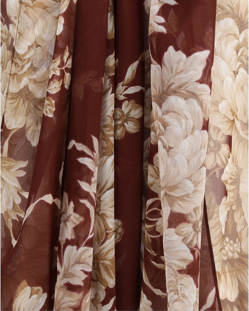 Dolce & Gabbana Silk Chiffon Floral Shirt Glam Steals