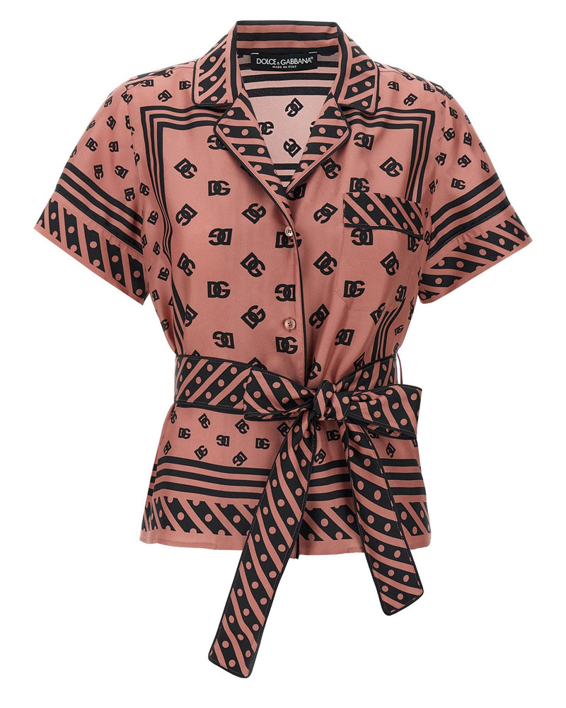 Dolce & Gabbana Silk Shirt Glam Steals