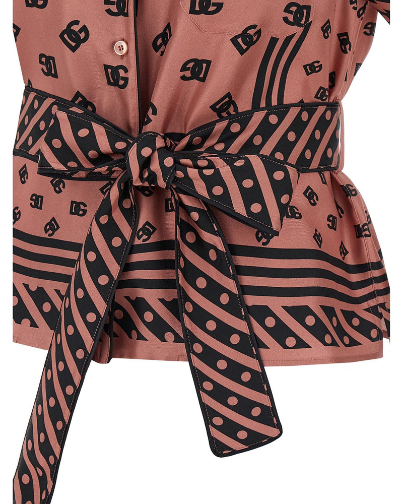 Dolce & Gabbana Silk Shirt Glam Steals