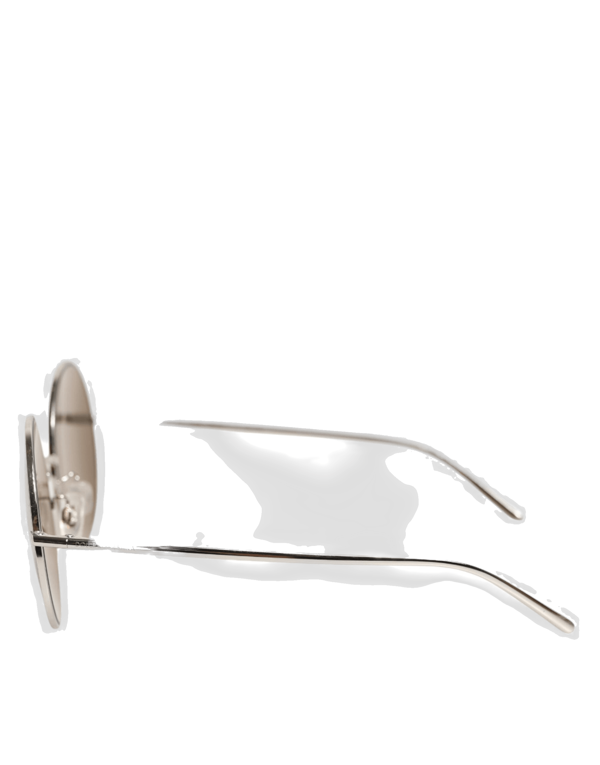 Dolce & Gabbana Silver Dg2215k Metal Round Shades Eyewear Sunglasses Glam Steals
