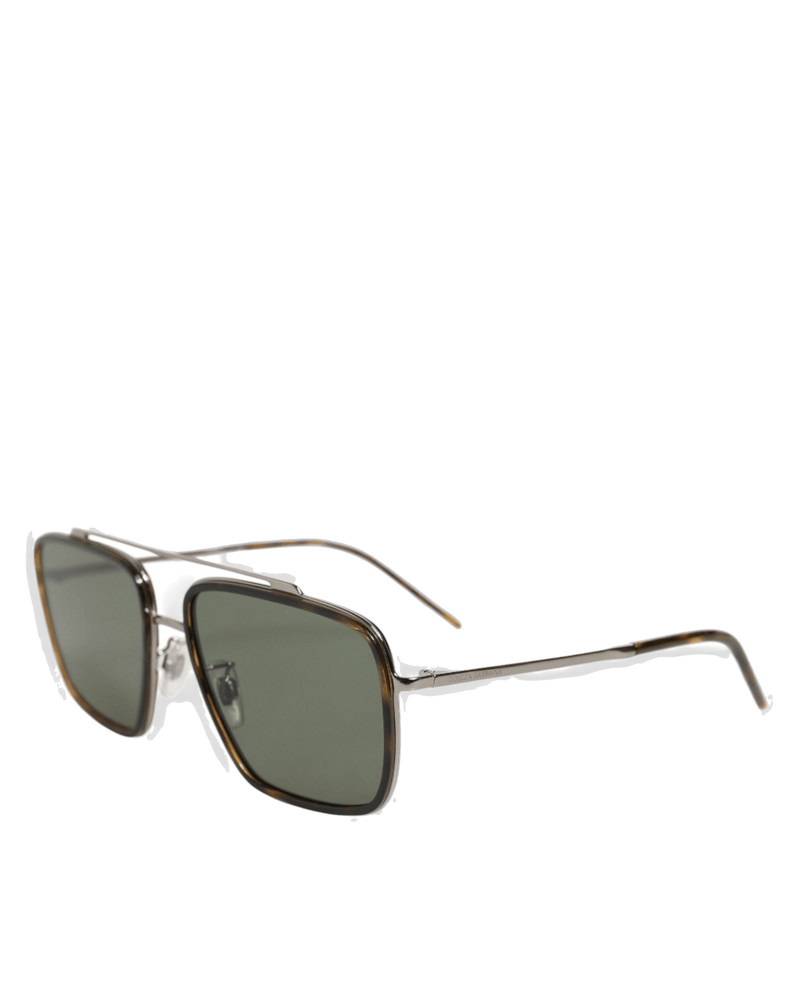 Dolce & Silver Gabbana Metal Frame Polarized Navigator Sunglasses Glam Steals