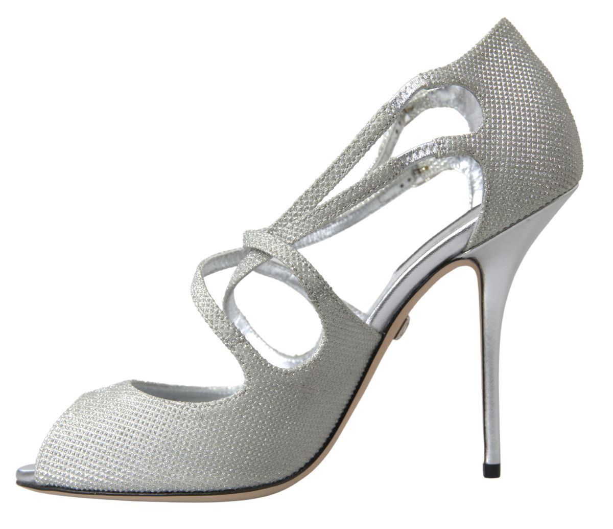 Dolce & Gabbana Silver Shimmers Heel Glam Steals