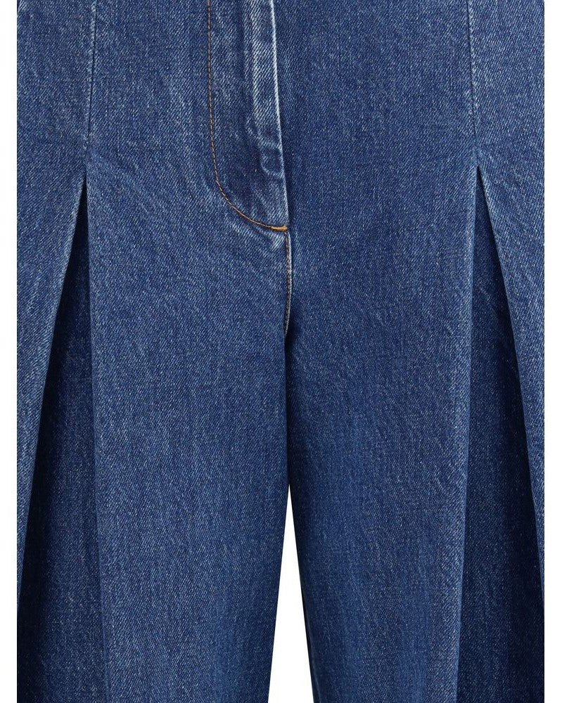 Dolce & Gabbana Straight Jeans with Pinces Glam Steals