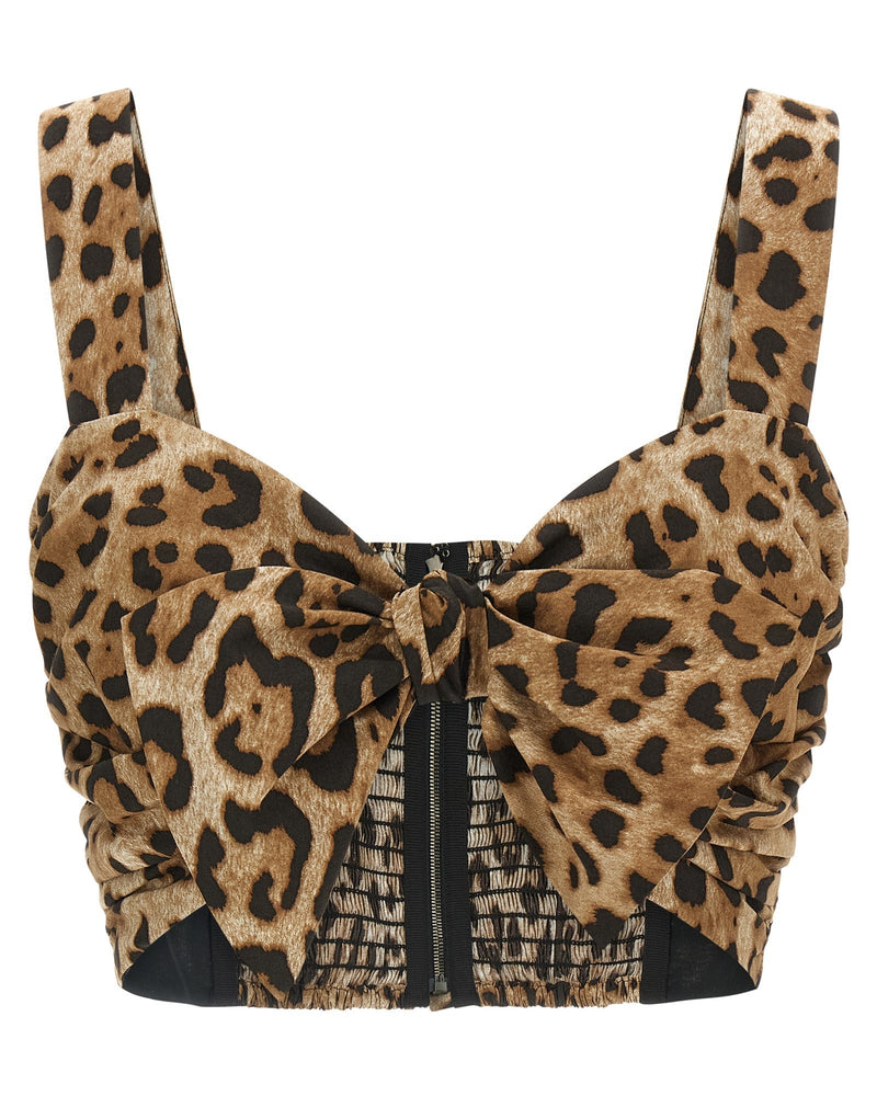 Dolce & Gabbana Sweetheart Neckline Top Glam Steals