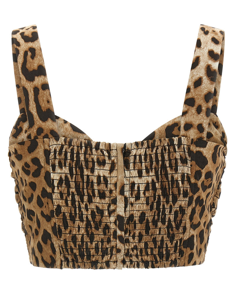 Dolce & Gabbana Sweetheart Neckline Top Glam Steals