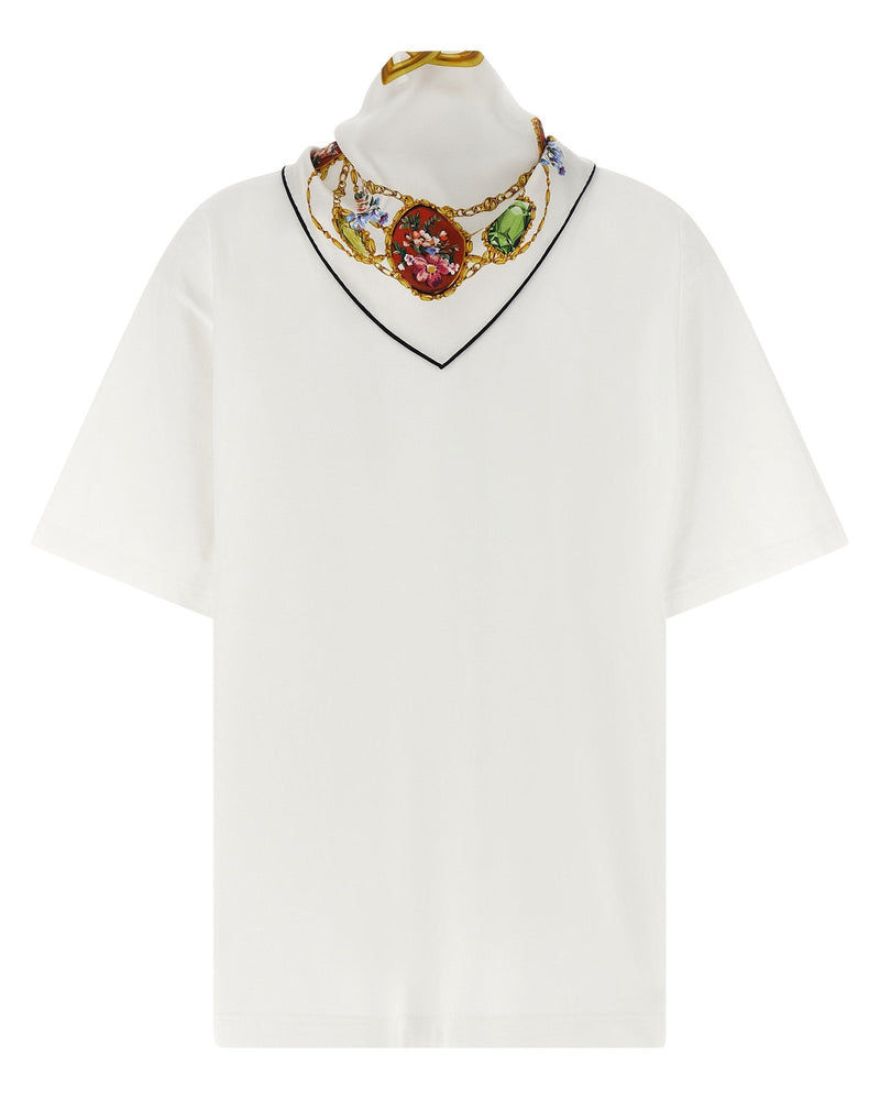 Dolce & Gabbana T-shirt Scarf Glam Steals
