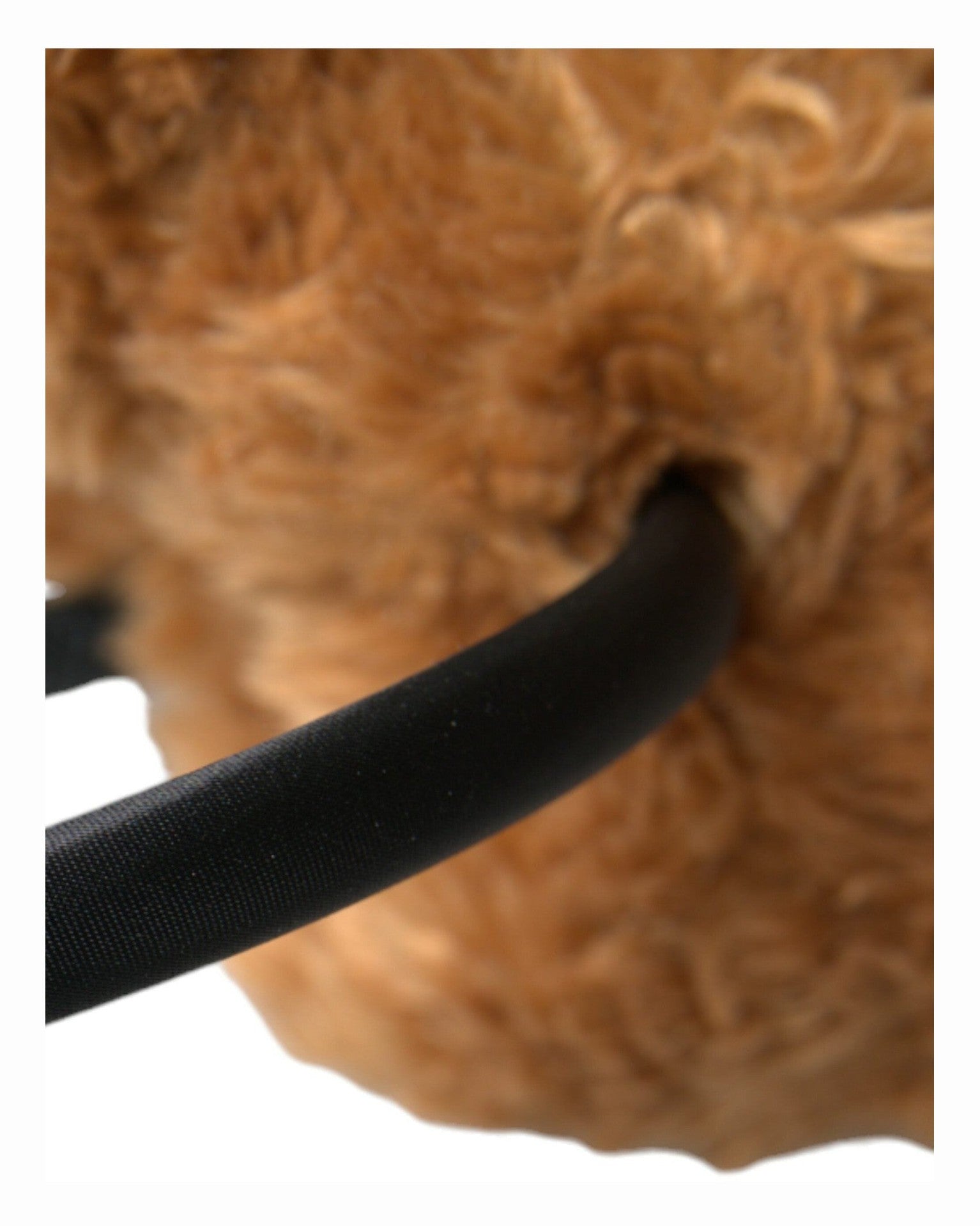 Dolce & Gabbana Teddy Bear Crystal Crown Hair Band Brown Gold Diadem Glam Steals