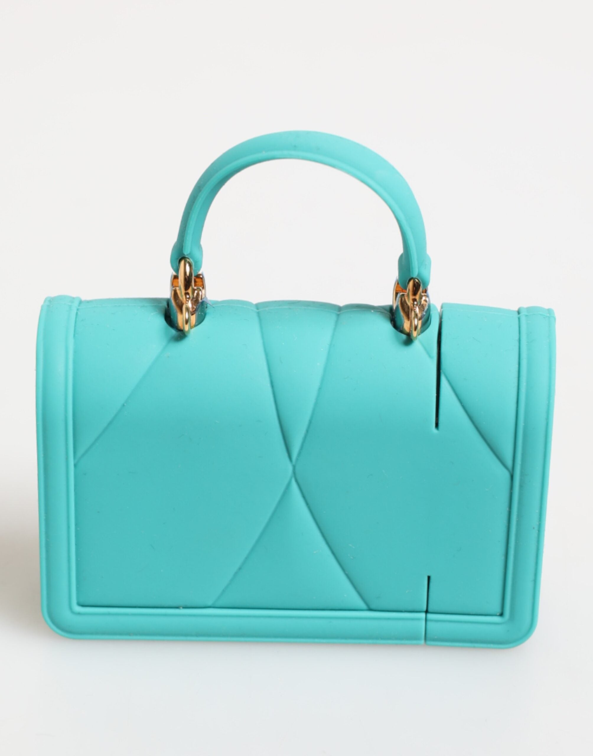 Dolce & Gabbana Turquoise Silicone Devotion Heart Cover Bag Airpods Case Glam Steals