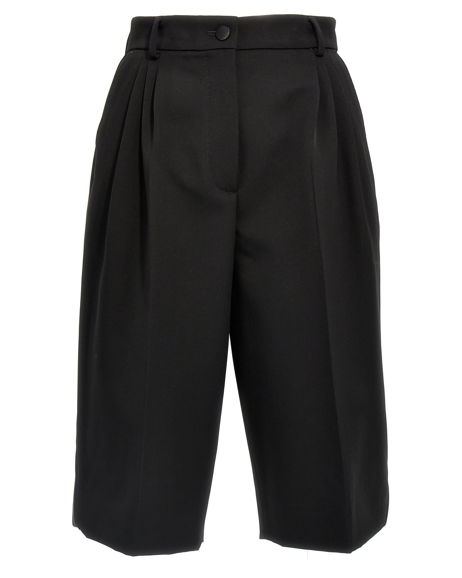 Dolce & Gabbana Tuxedo Bermuda Shorts Glam Steals