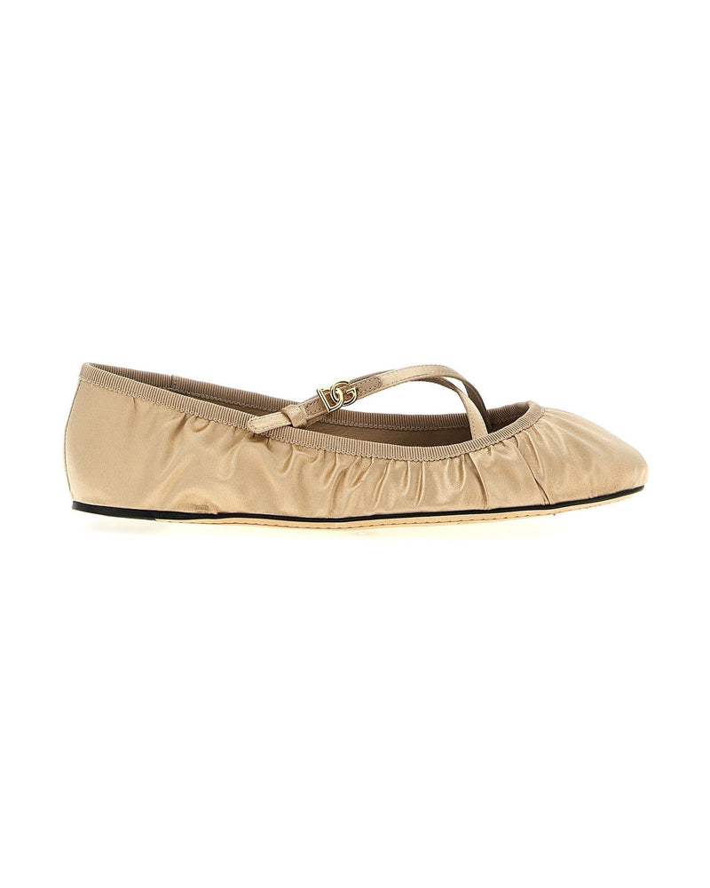 Dolce & Gabbana Vally Ballet Flats Glam Steals