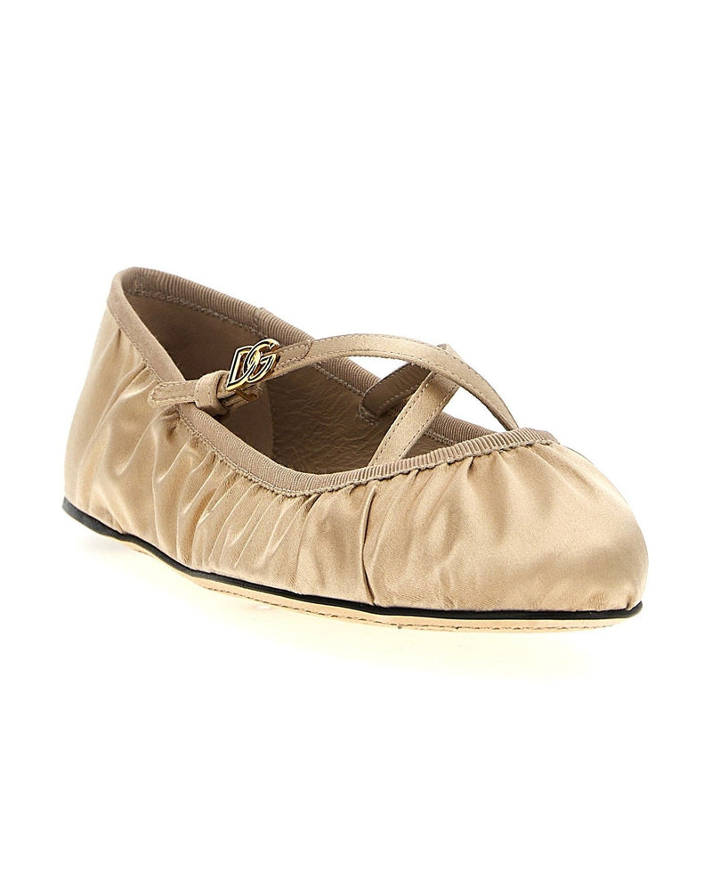 Dolce & Gabbana Vally Ballet Flats Glam Steals