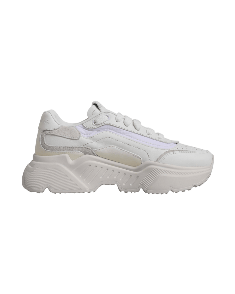Dolce & Gabbana White Daymaster Low Top Sneakers Shoes Glam Steals