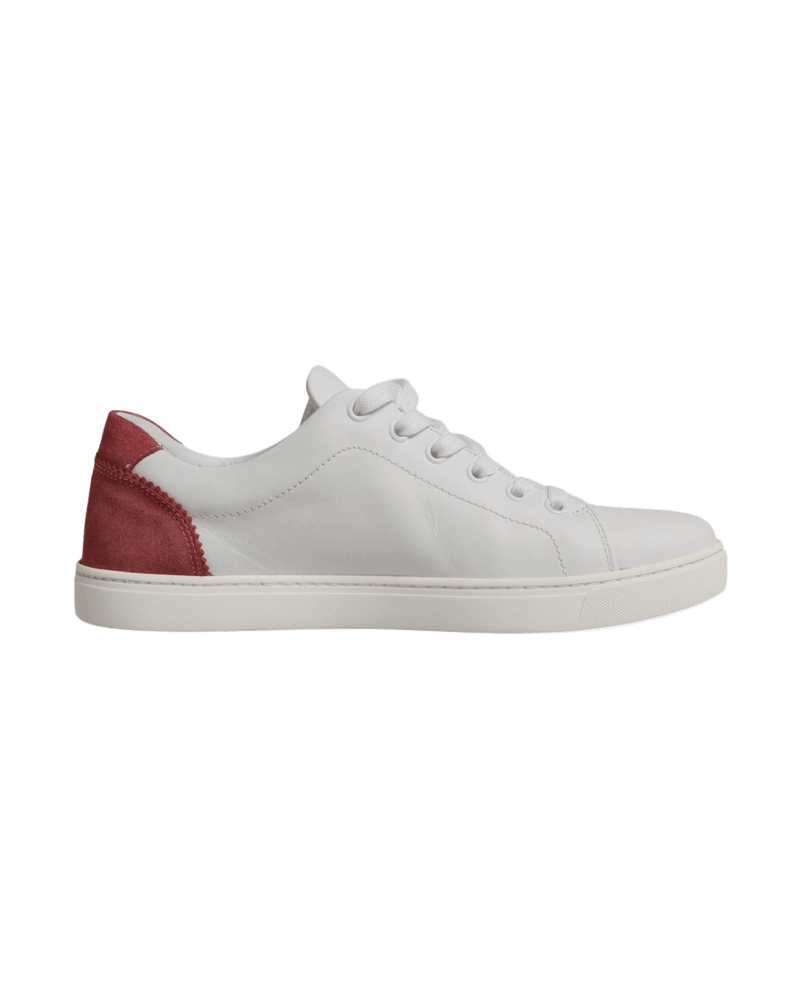 Dolce & White Gabbana London Calf Leather Sneakers Shoes Glam Steals