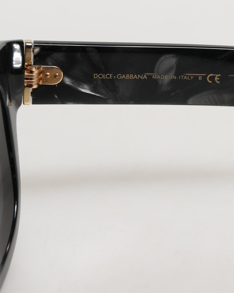 Dolce & Gabbana White Pearl Acetate Frame Shades Sunglasses Glam Steals