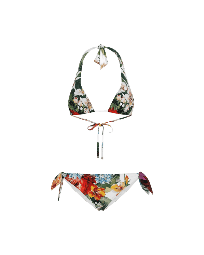 Dolce & Gabbana White Bikini Glam Steals