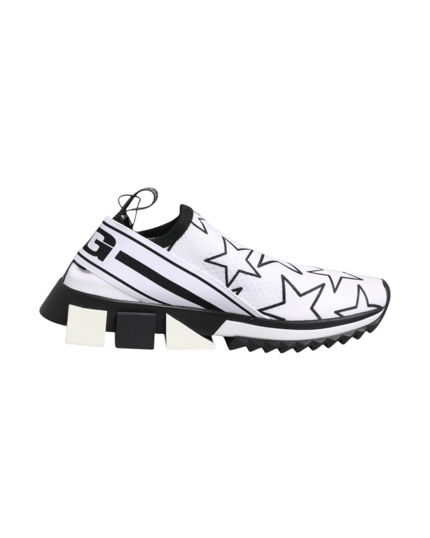Dolce & Gabbana White Stars Sorrento Low Top Sneakers Shoes Glam Steals