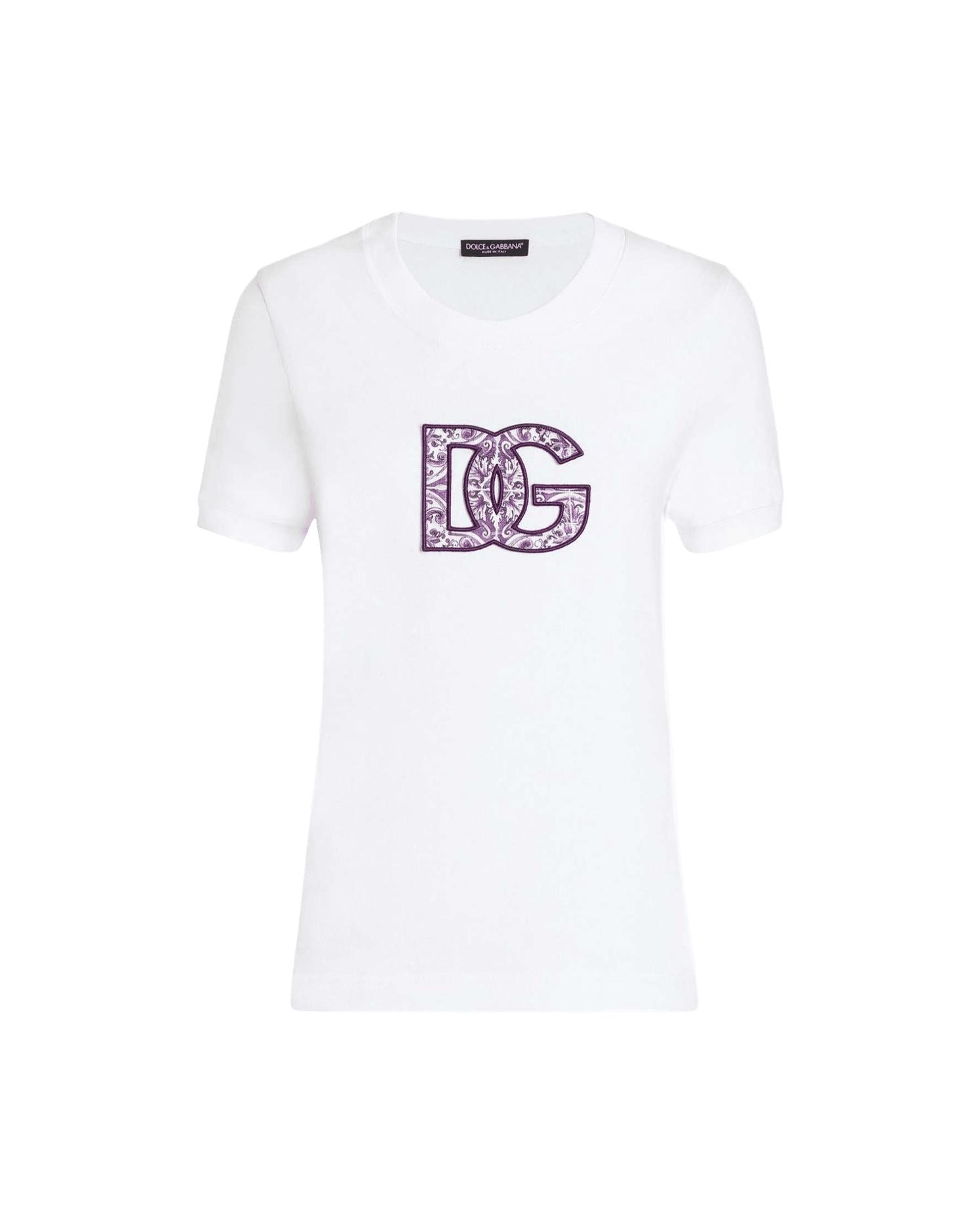 Dolce & Gabbana White T-shirt Glam Steals