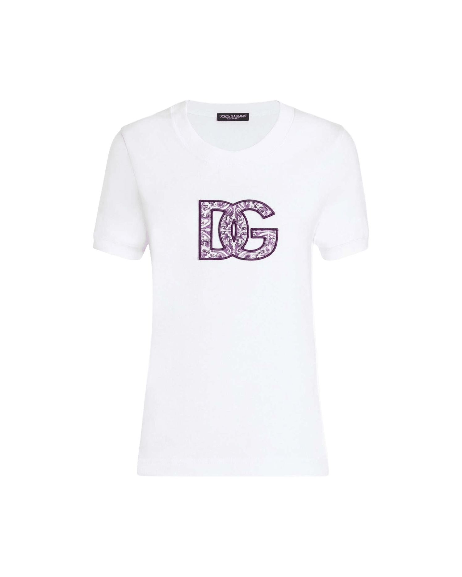 Dolce & Gabbana White T-shirt Glam Steals