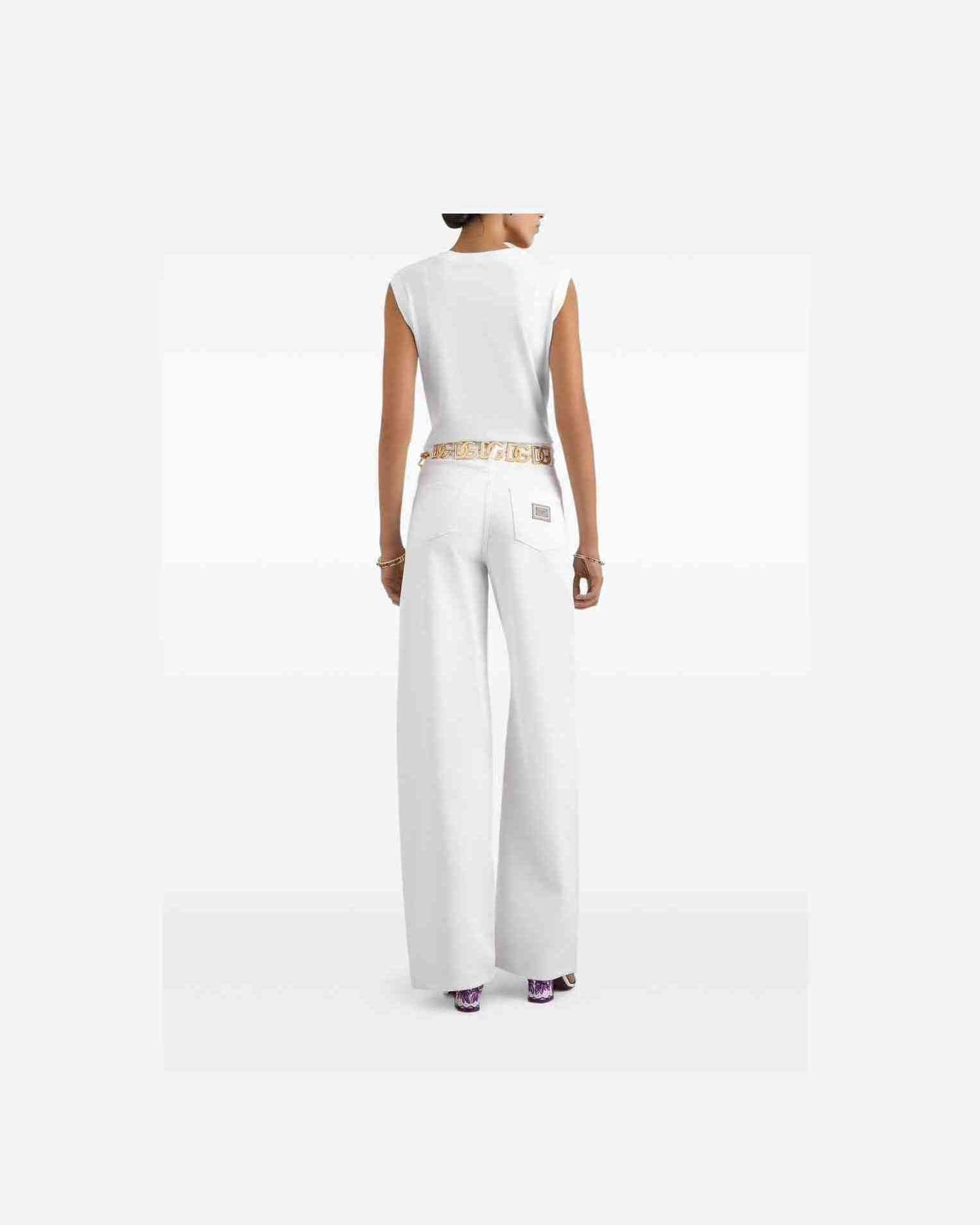 Dolce & Gabbana White T-shirt Glam Steals