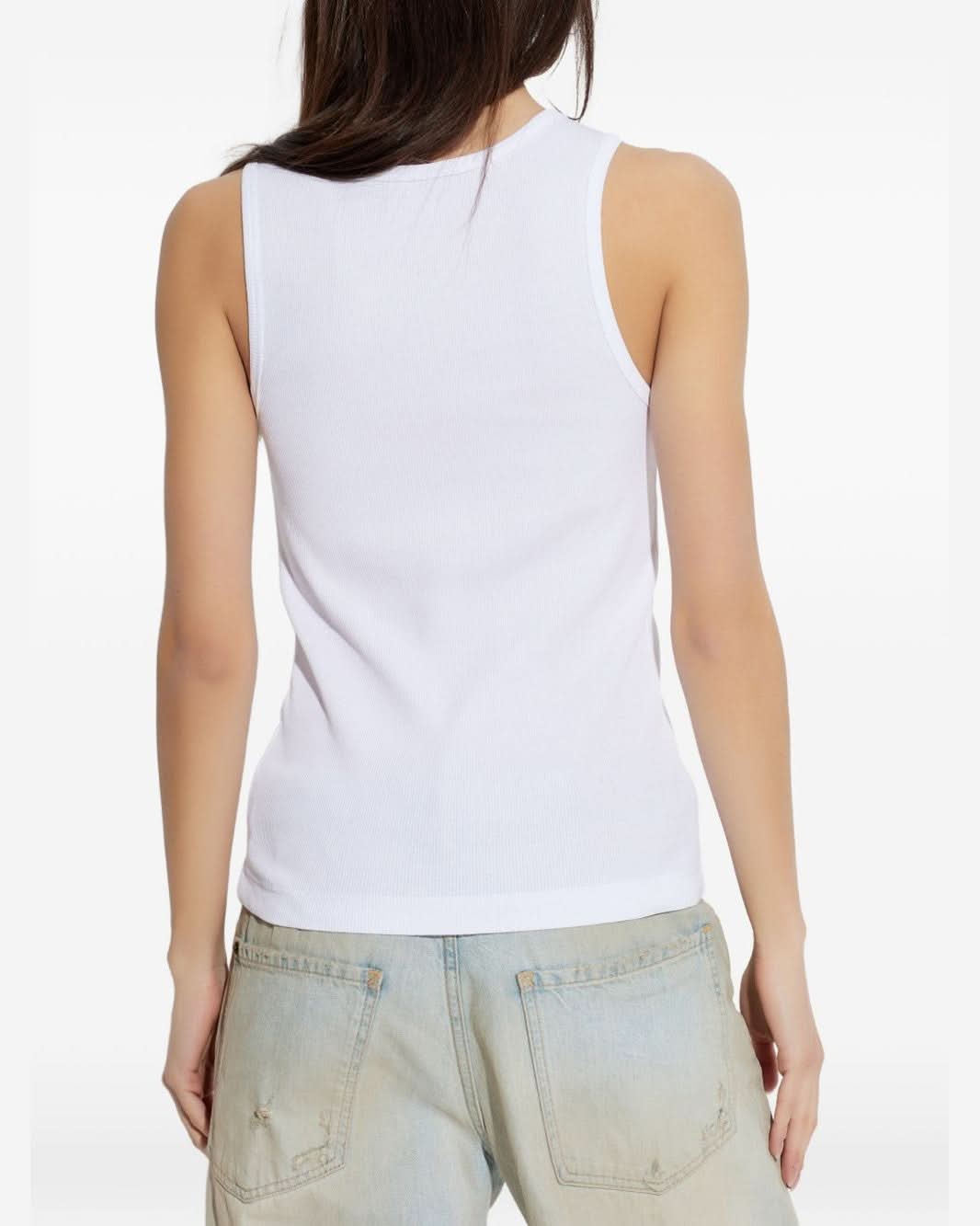 Dolce & Gabbana White Top Topwear