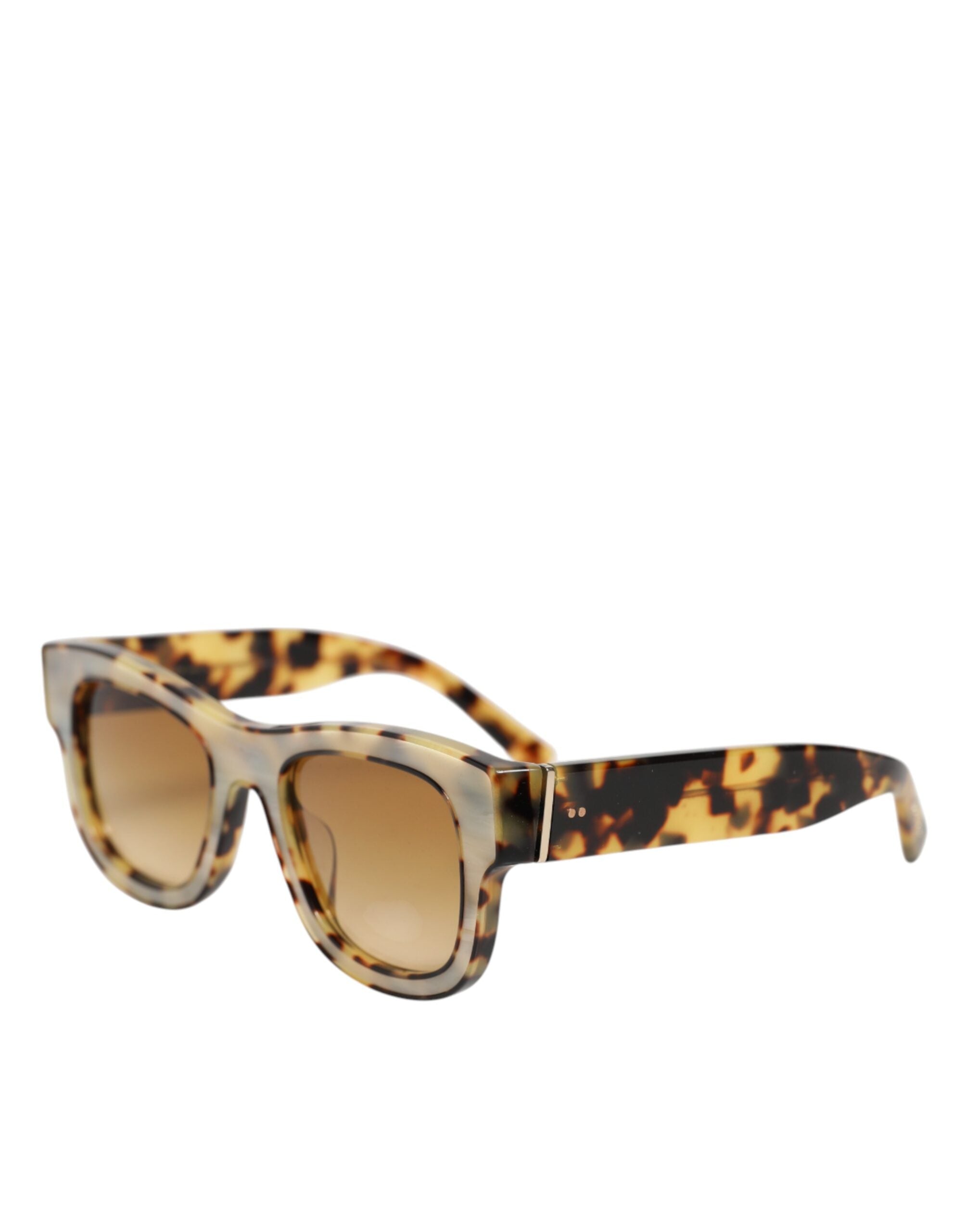 Dolce & Gabbana White Tortoiseshell Gradient Shades Sunglasses Glam Steals