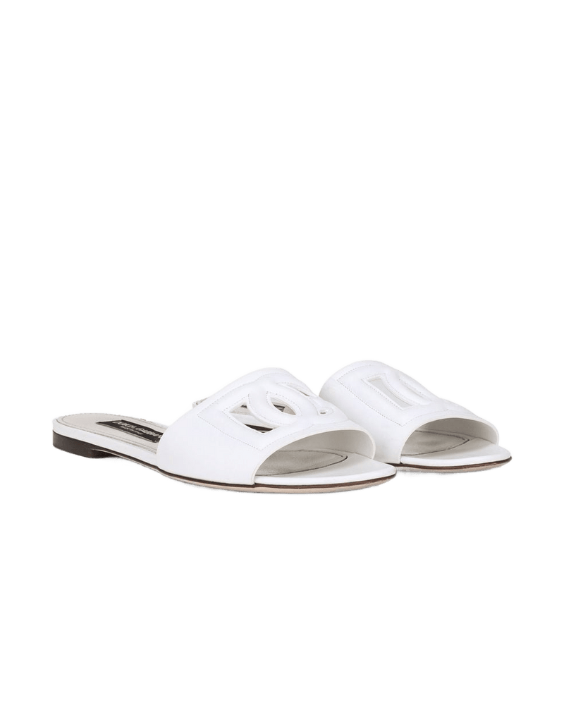 Dolce & Gabbana White and Sandals Glam Steals