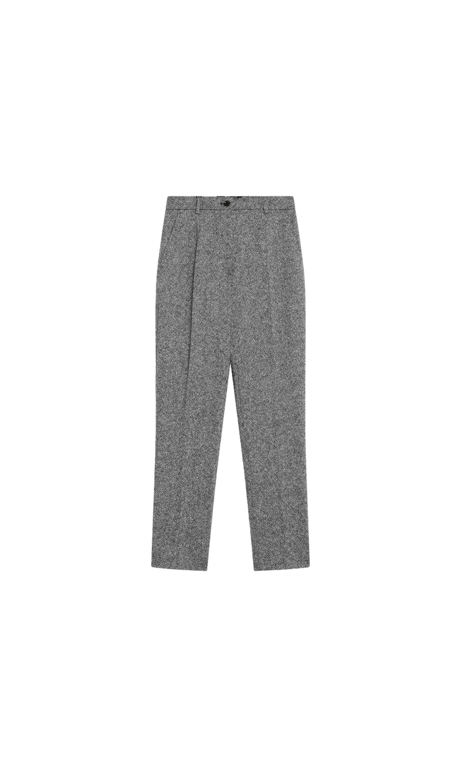 Dolce & Gabbana Wool Blend Dotted Trouser Glam Steals
