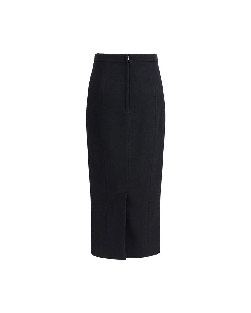 Dolce & Gabbana Wool Pencil Skirt Glam Steals