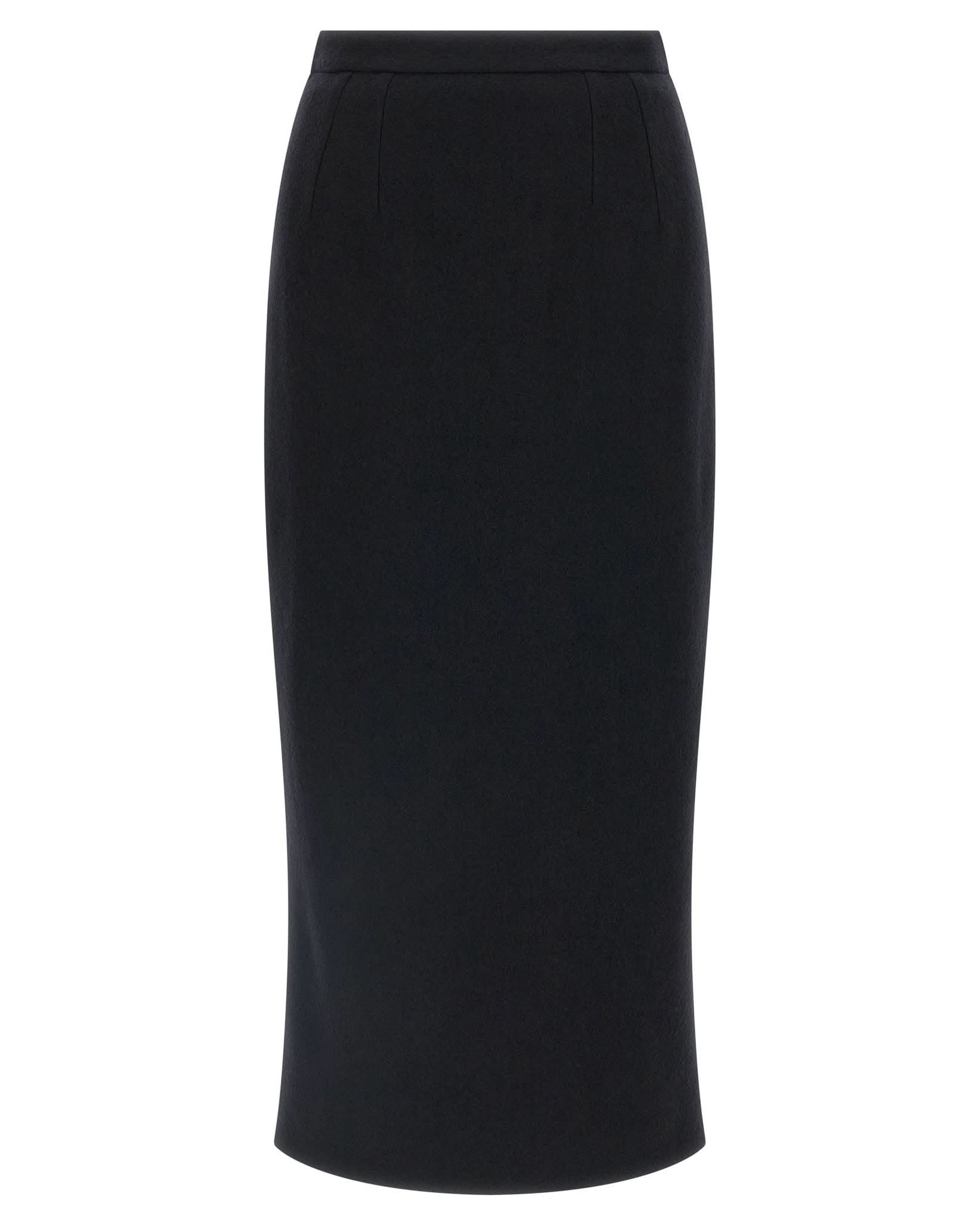 Dolce & Gabbana Wool Sheath Skirt Glam Steals