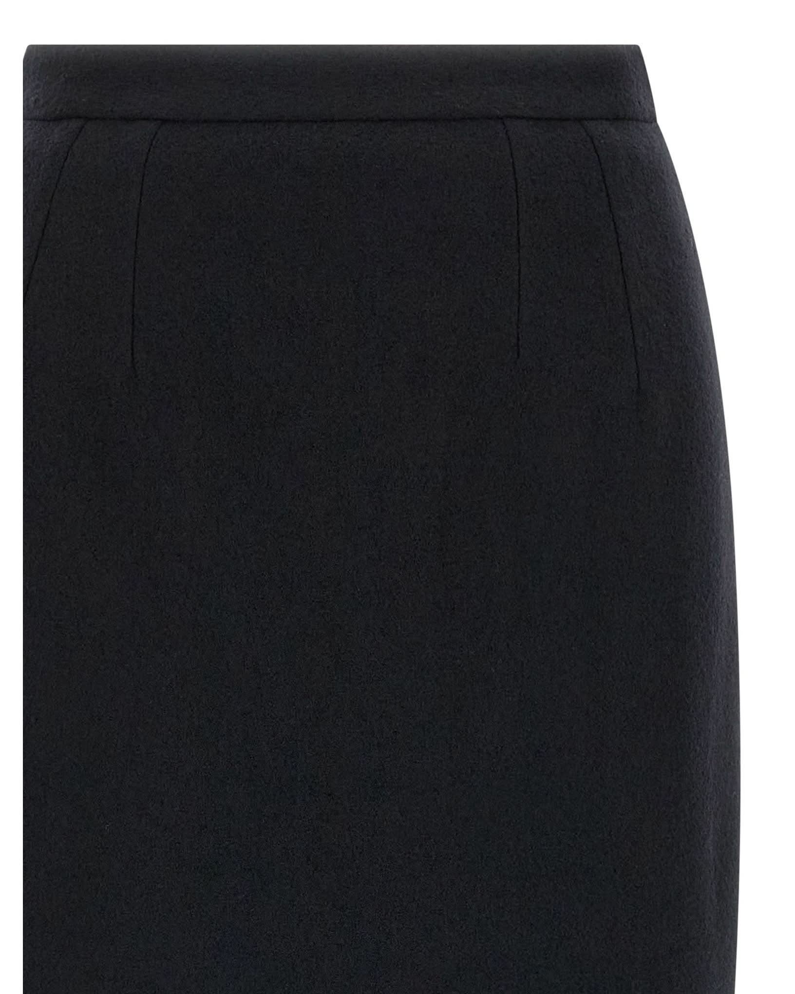 Dolce & Gabbana Wool Sheath Skirt Glam Steals