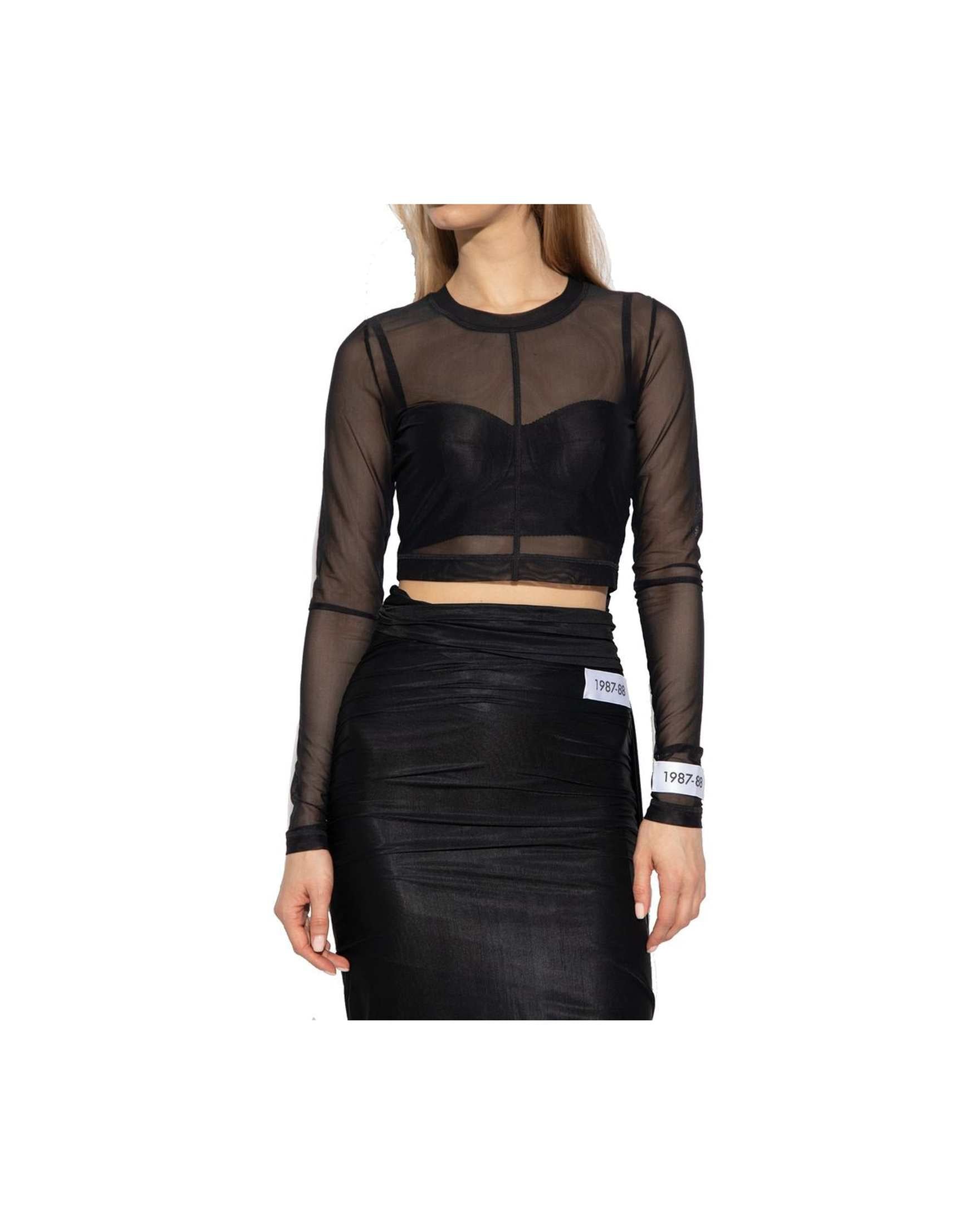 Dolce & Gabbana X Kim Transparent Top Glam Steals