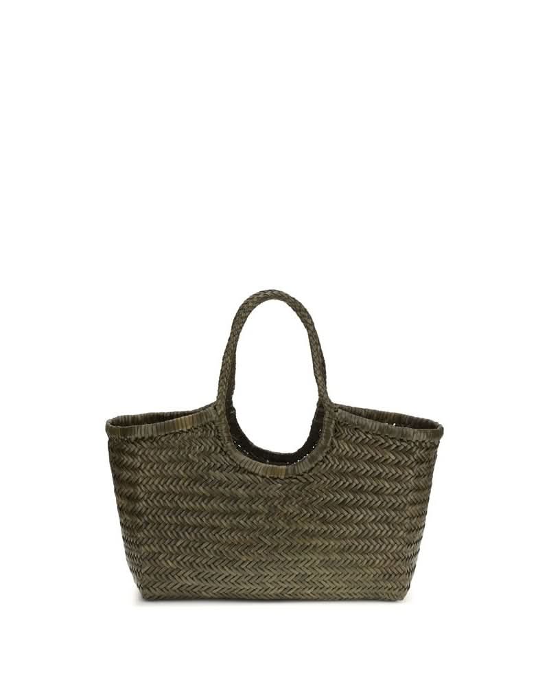 Dragon Diffusion Leather Bicolor Buffalo Shoulder Bag Glam Steals