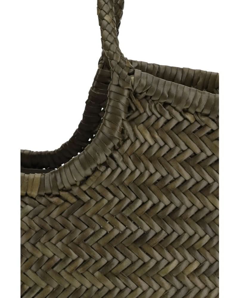 Dragon Diffusion Leather Bicolor Buffalo Shoulder Bag Glam Steals