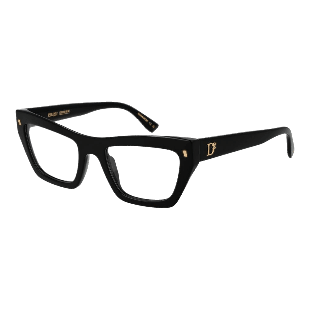 Dsquared² Black Glasses Frame Glam Steals