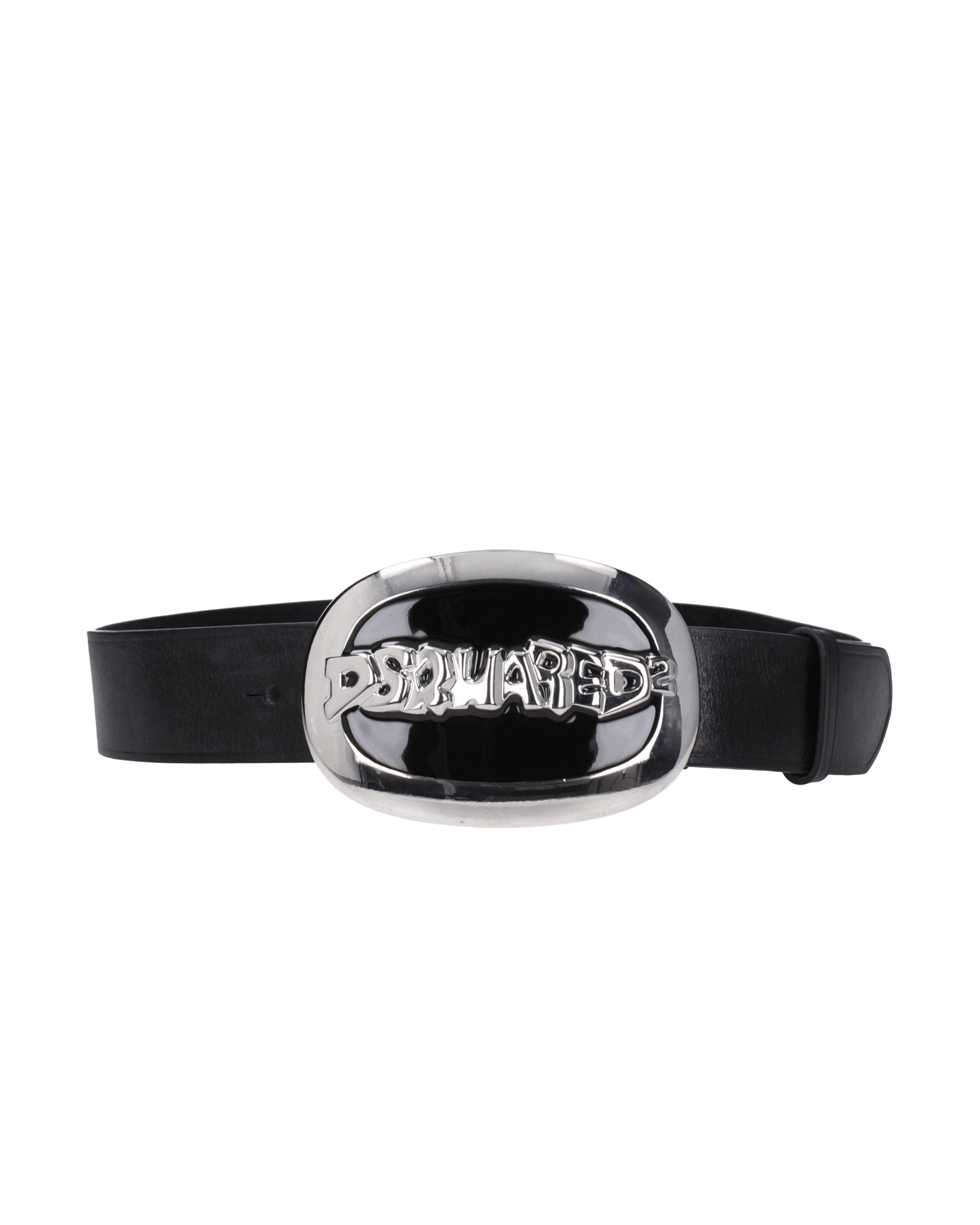 Dsquared² Black Leather Belts Glam Steals