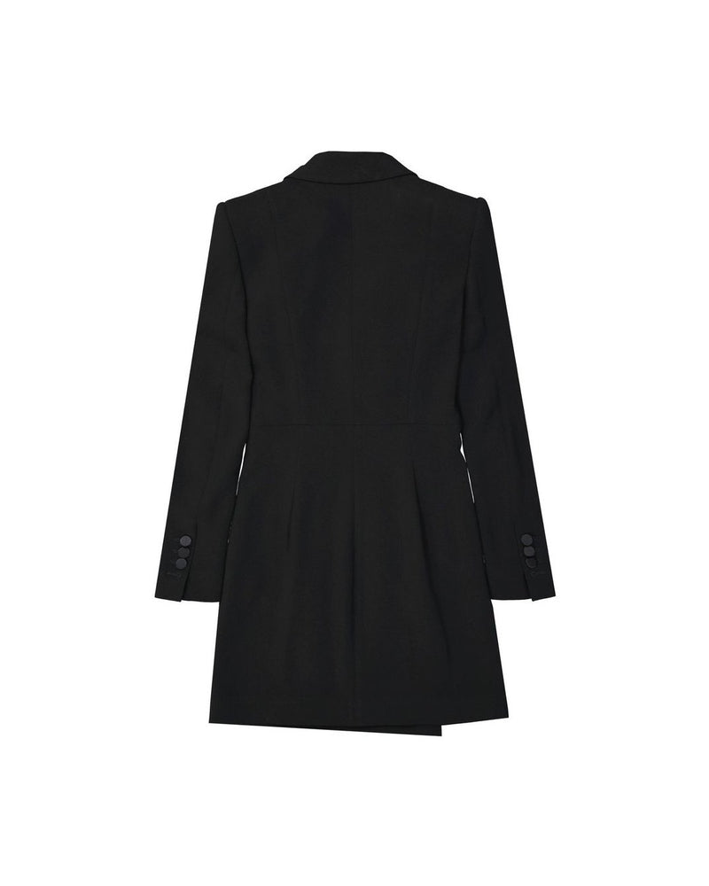 Dsquared² Black Viscose Cocktail Dress Glam Steals