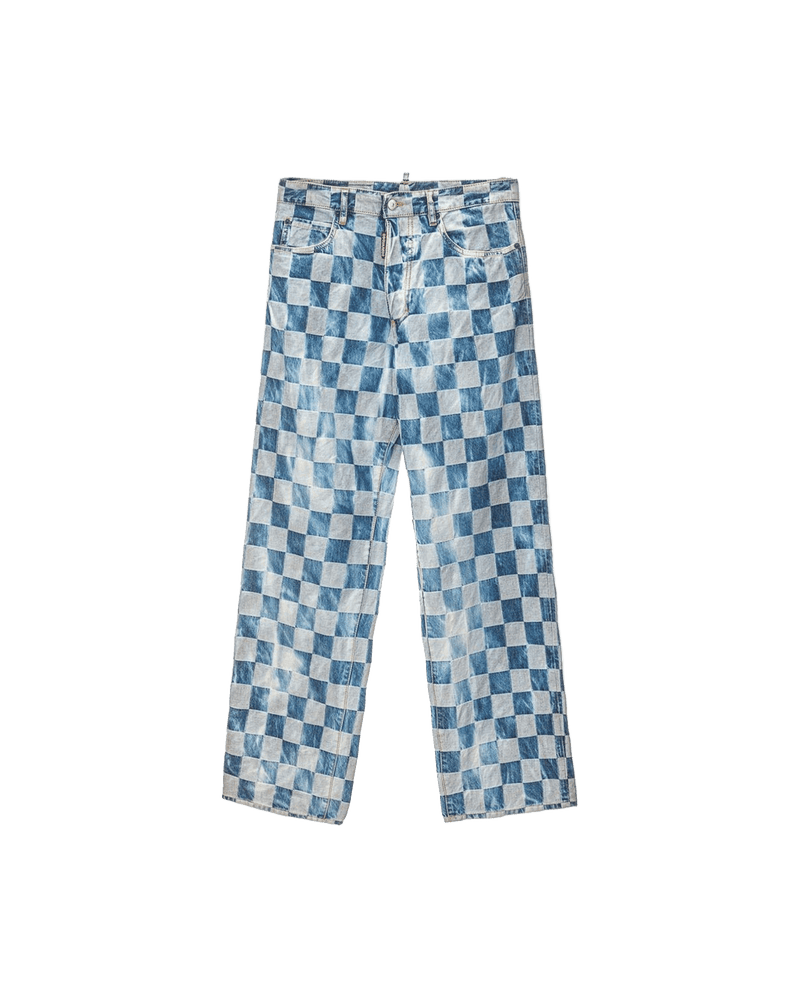 Dsquared² Cotton Blue Jeans & Pant Glam Steals