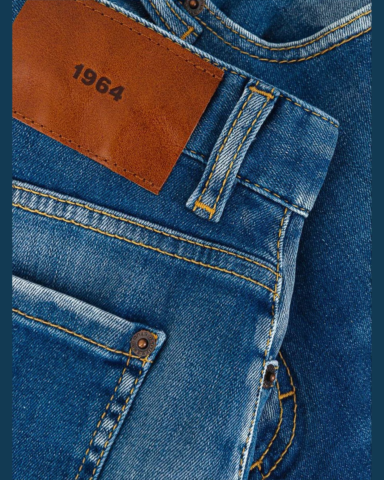 Dsquared² Cotton Jeans & Blue Pant Glam Steals