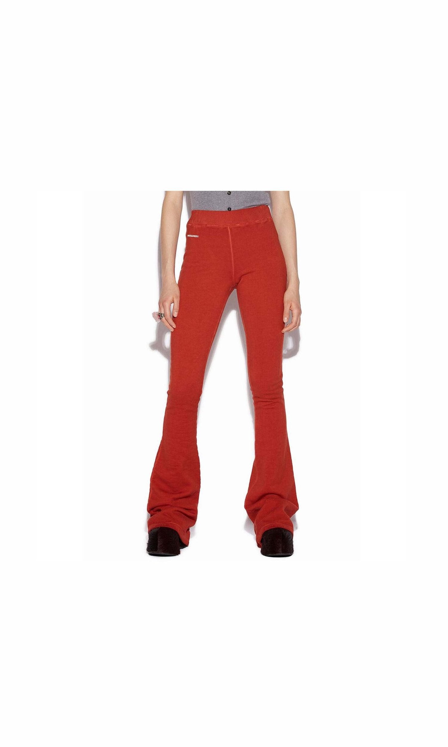 Dsquared² Cotton Jeans & Red Pant Glam Steals