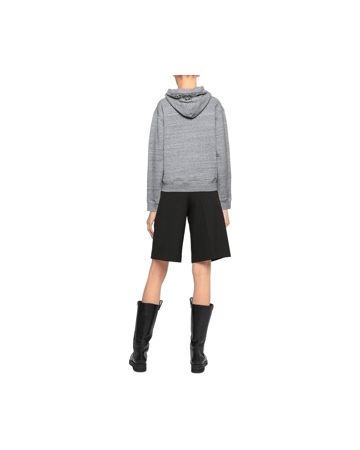 Dsquared² Gray Cotton Sweat-shirt Glam Steals