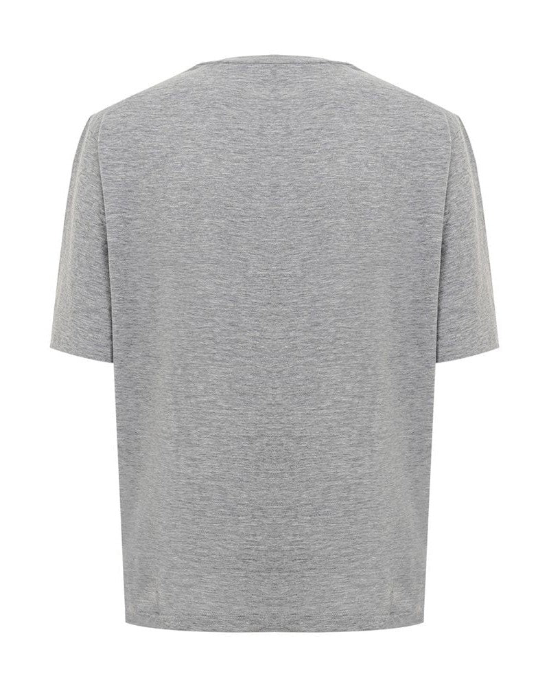 Dsquared² Gray Cotton T-shirt Glam Steals