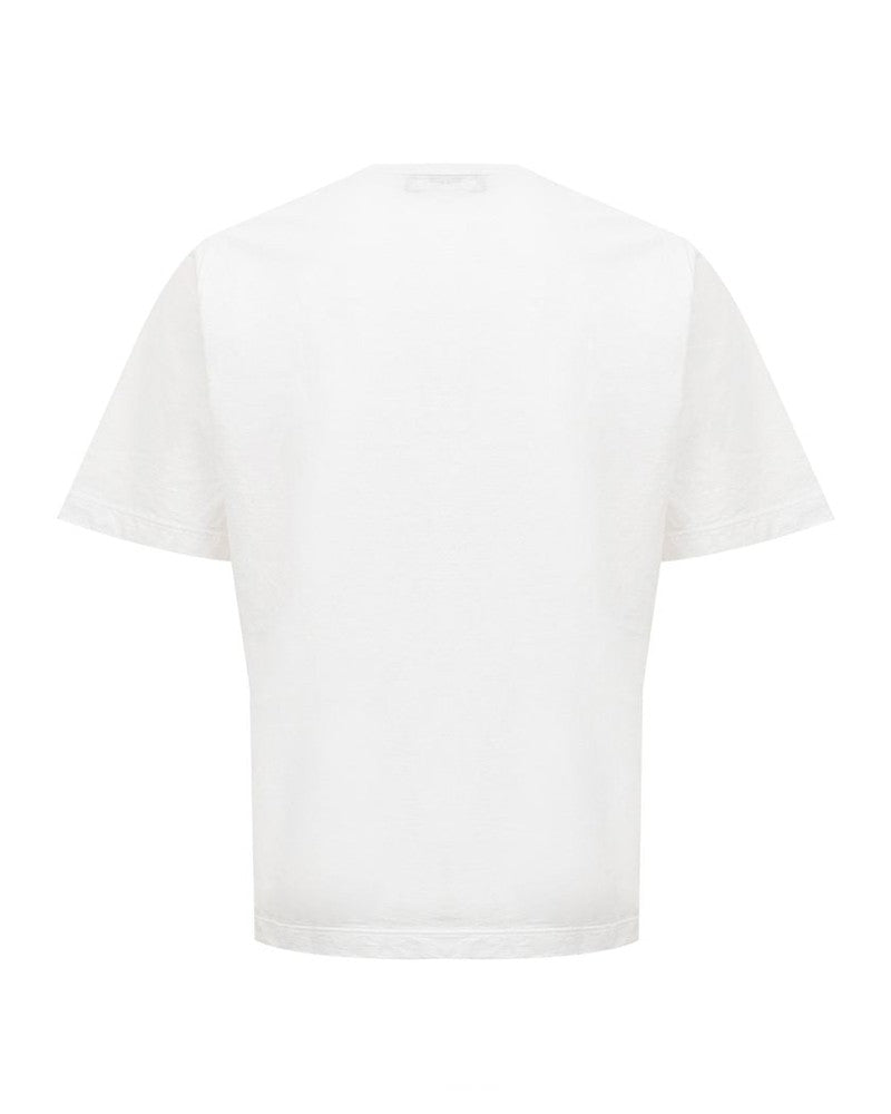 Dsquared² White Cotton T-shirt Glam Steals